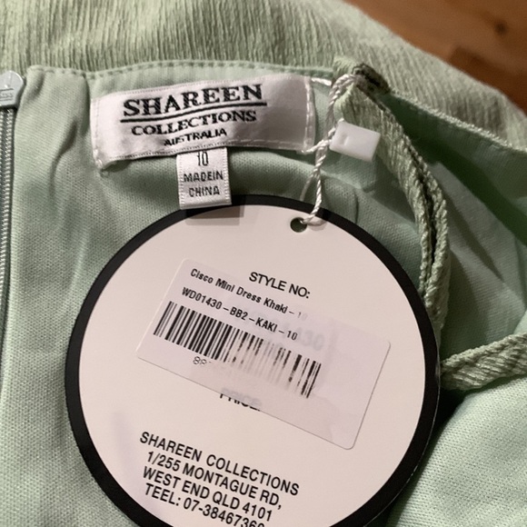 Green Mini Dress Sz M - Picture 10 of 14